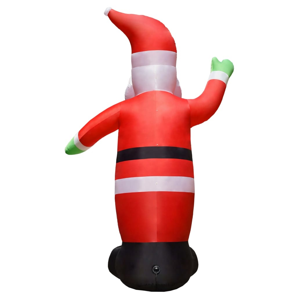 VidaXL Kerstman opblaasbaar met LED's IP44 4,5 m