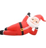 VidaXL Kerstman opblaasbaar LED XXL IP44 360 cm rood