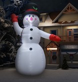 VidaXL Kerstsneeuwpop opblaasbaar met LED XXL IP44 600 cm