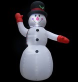 VidaXL Kerstsneeuwpop opblaasbaar met LED XXL IP44 600 cm