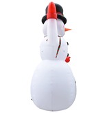 VidaXL Kerstsneeuwpop opblaasbaar met LED XXL IP44 600 cm