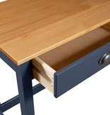 VidaXL Wandtafel Hill Range met 2 lades 110x45x74 cm grenenhout grijs