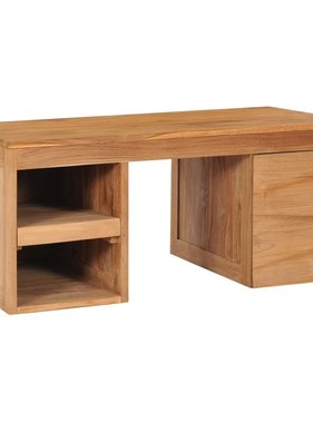 VidaXL Salontafel 90x50x40 cm massief teakhout