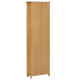 vidaXL Boekenkast 52x22,5x170 cm massief eikenhout