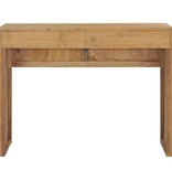 VidaXL Wandtafel 100x35x75 cm massief teakhout