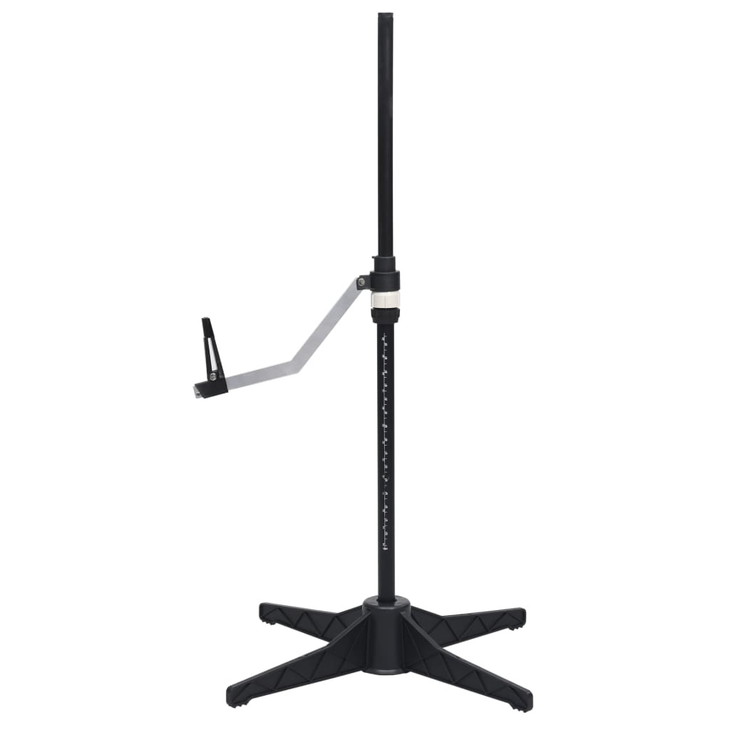 VidaXL Paspop verstelbaar vrouw maat 44-50 L zwart