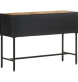VidaXL Wandtafel 110x35x75 cm ruw mangohout