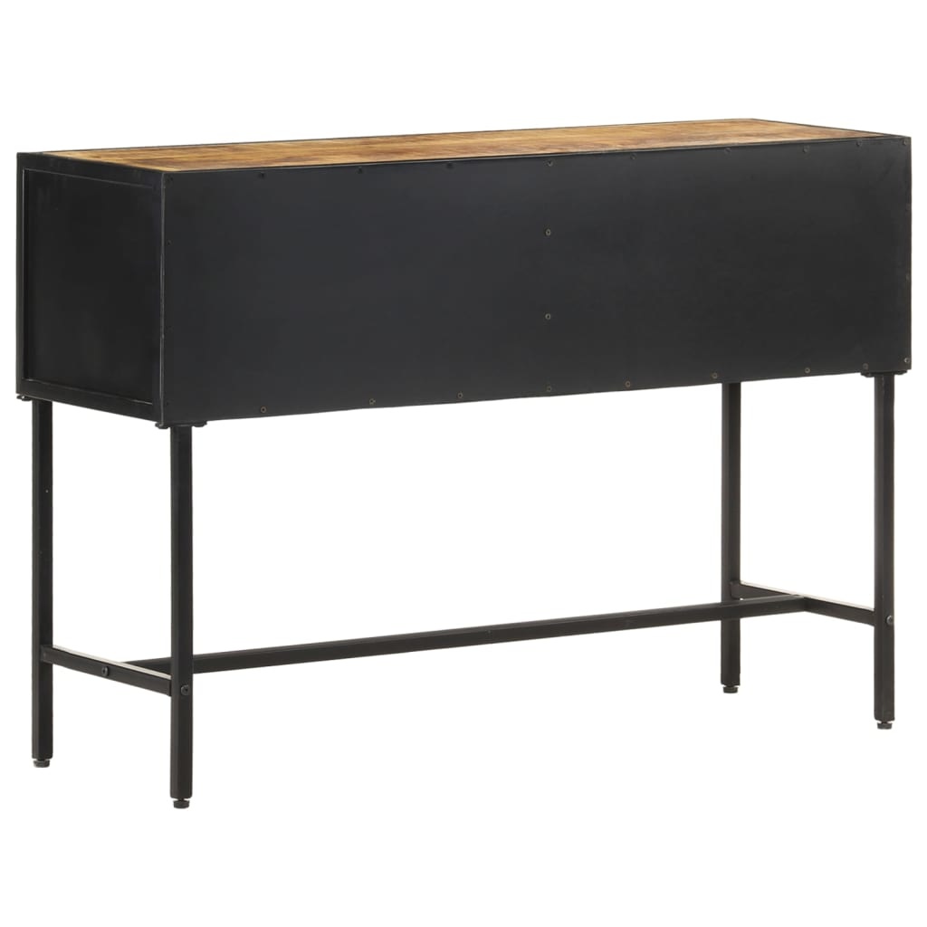 VidaXL Wandtafel 110x35x75 cm ruw mangohout