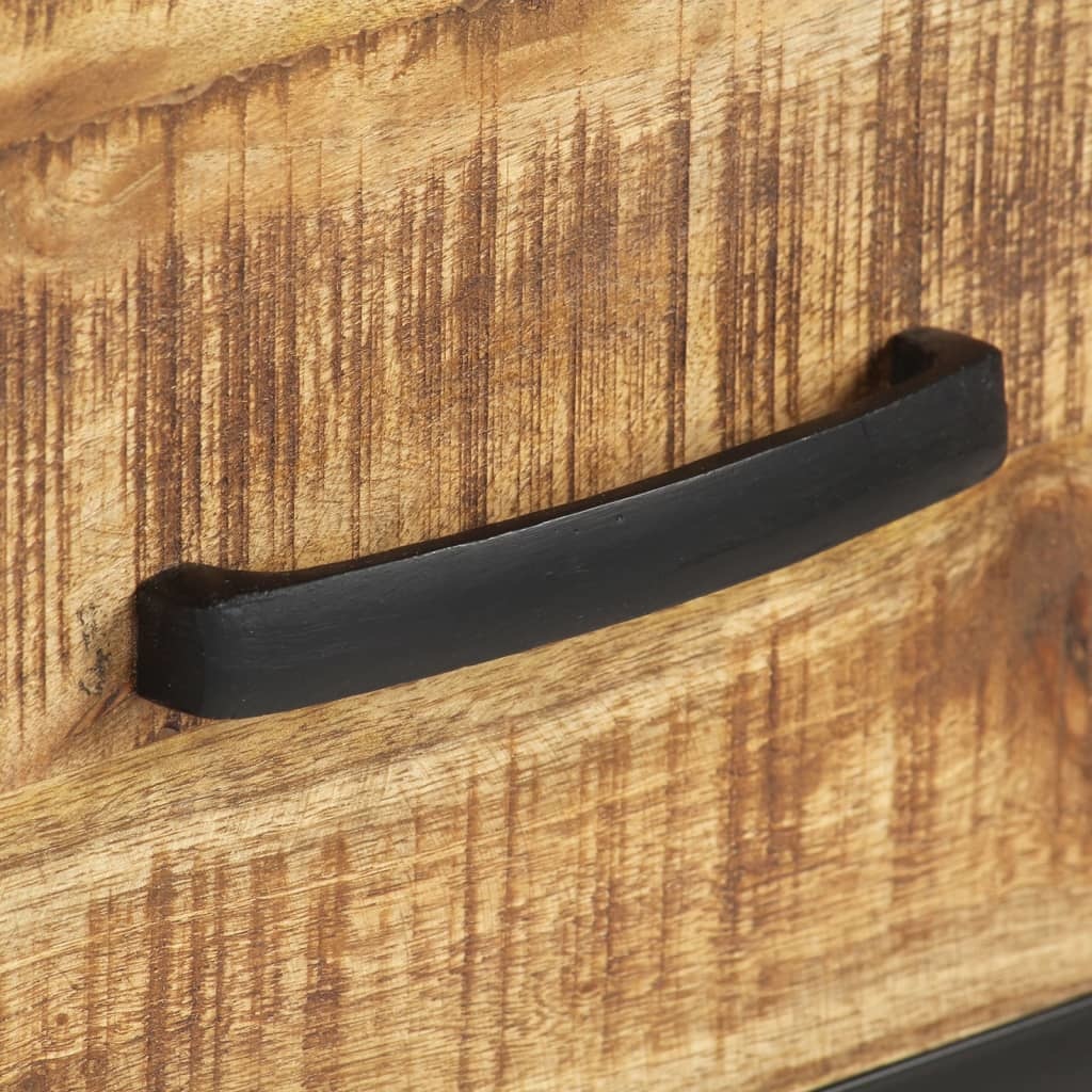 VidaXL Wandtafel 110x35x75 cm ruw mangohout