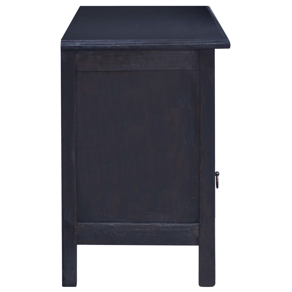 VidaXL Tv-meubel 100x30x45 cm massief mahoniehout lichtkoffiekleurig