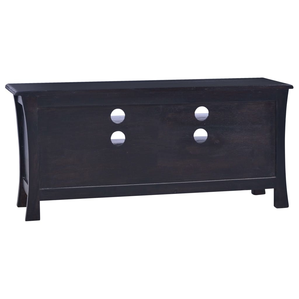 VidaXL Tv-meubel 100x30x45 cm massief mahoniehout lichtkoffiekleurig