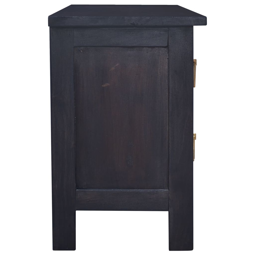 VidaXL Tv-meubel 100x30x45 cm massief mahoniehout lichtkoffiekleurig