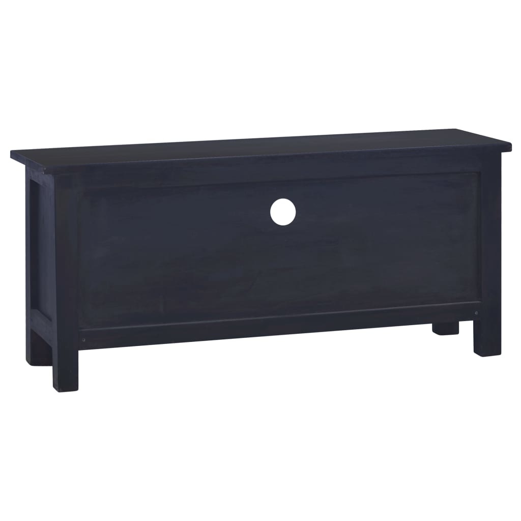 VidaXL Tv-meubel 100x30x45 cm massief mahoniehout lichtkoffiekleurig