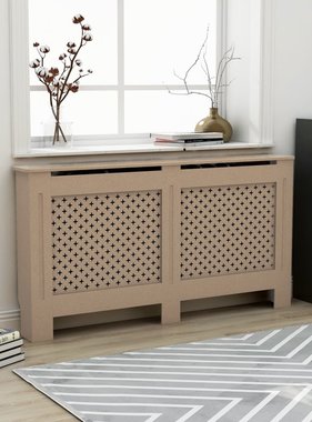 vidaXL Radiatorombouw 152x19x81 cm MDF