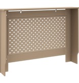 vidaXL Radiatorombouw 112x19x81 cm MDF