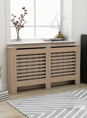 vidaXL Radiatorombouw 152x19x81 cm MDF