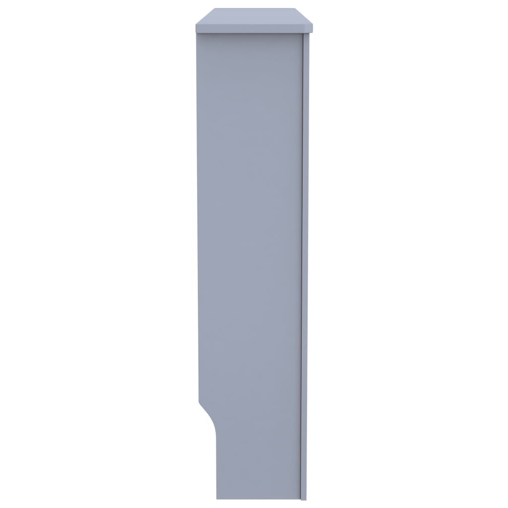 vidaXL Radiatorombouw 112x19x81 cm MDF antraciet