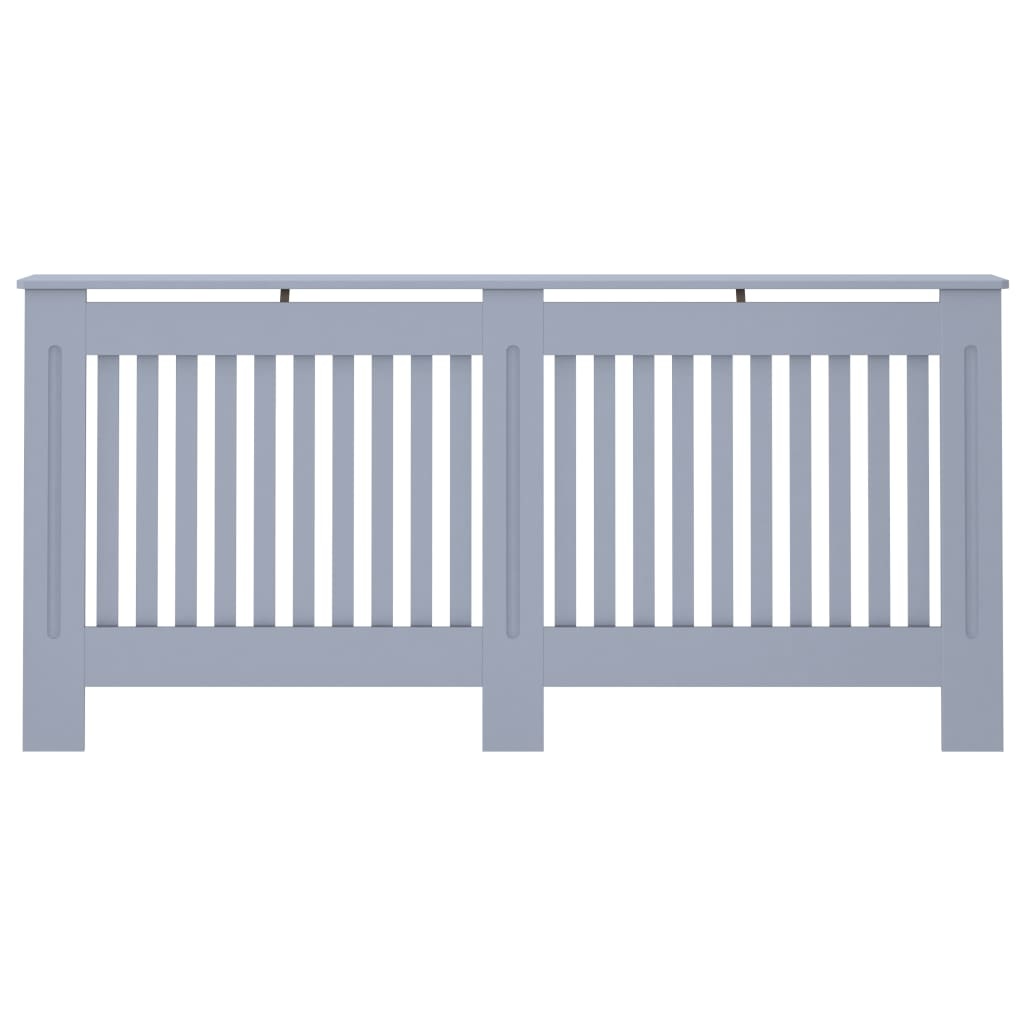 VidaXL Radiatorombouw 172x19x81 cm MDF antraciet