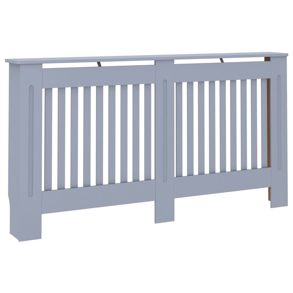 VidaXL Radiatorombouw 152x19x81 cm MDF antraciet