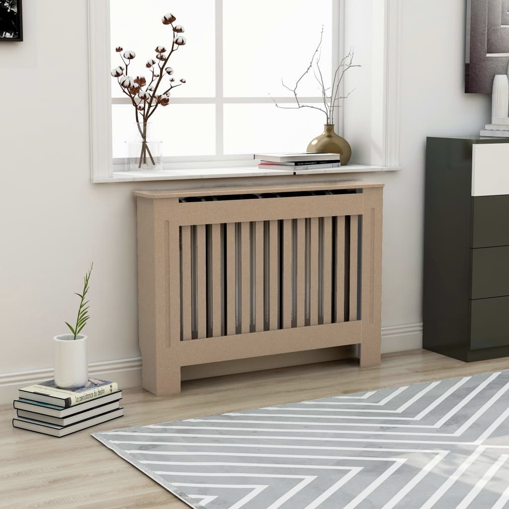 vidaXL Radiatorombouw 112x19x81 cm MDF