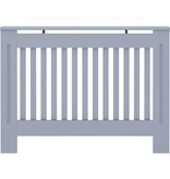 VidaXL Radiatorombouw 112x19x81 cm MDF antraciet