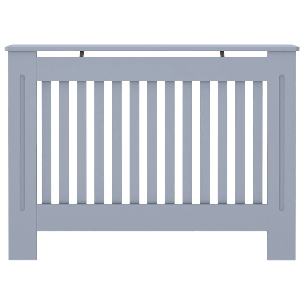 VidaXL Radiatorombouw 112x19x81 cm MDF antraciet