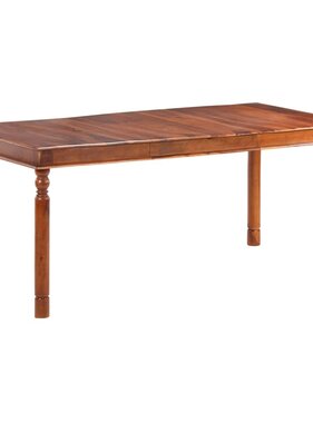 VidaXL Eettafel 180x90x76 cm massief sheeshamhout