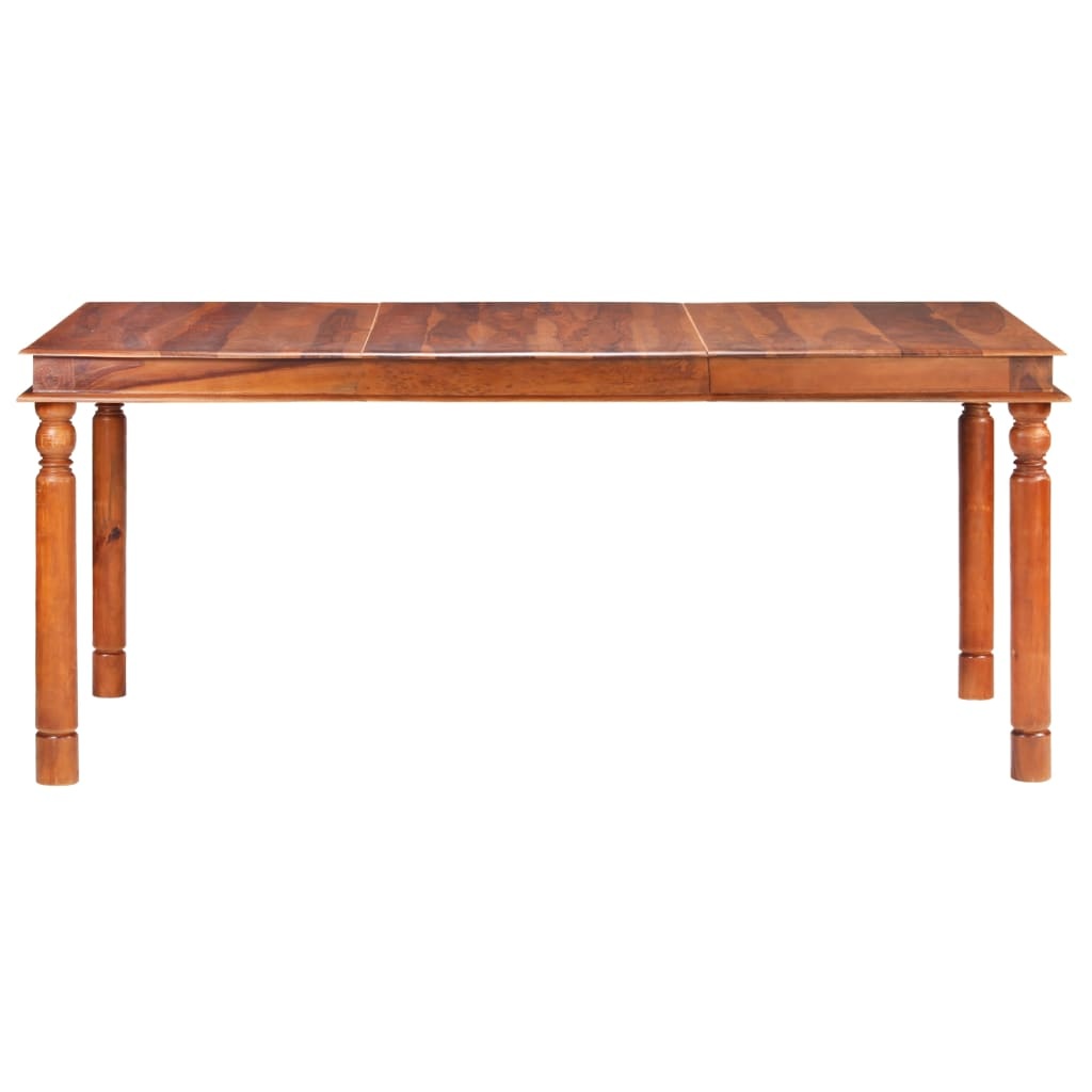 VidaXL Eettafel 180x90x76 cm massief sheeshamhout