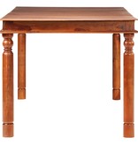 VidaXL Eettafel 180x90x76 cm massief sheeshamhout