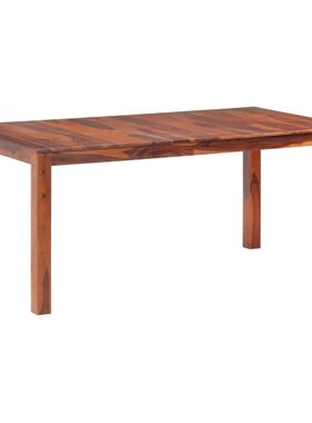 VidaXL Eettafel 180x90x76 cm massief sheeshamhout