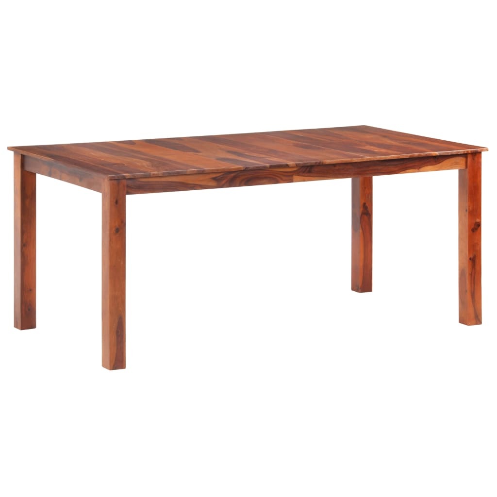 VidaXL Eettafel 180x90x76 cm massief sheeshamhout