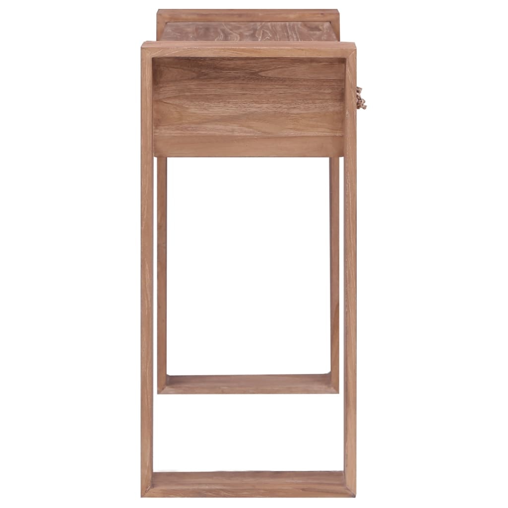 VidaXL Wandtafel 90x35x75 cm massief teakhout
