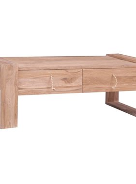 VidaXL Salontafel 110x60x40 cm massief teakhout