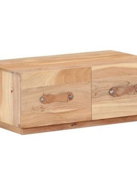 VidaXL Salontafel 90x50x35 cm massief gerecycled hout