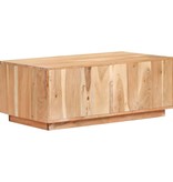 vidaXL Salontafel 90x50x35 cm massief gerecycled hout