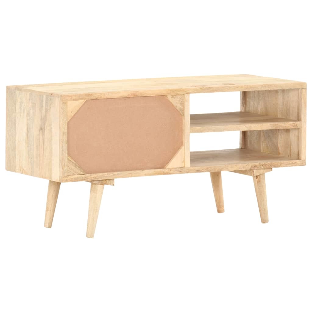 vidaXL Tv-meubel 90x35x45 cm massief mangohout