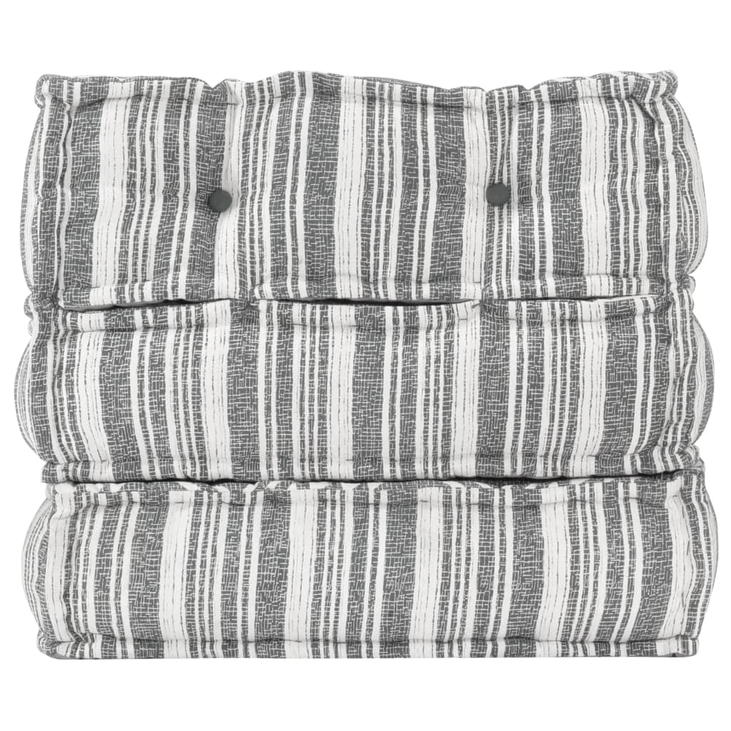 VidaXL Bank modulair stof zwart