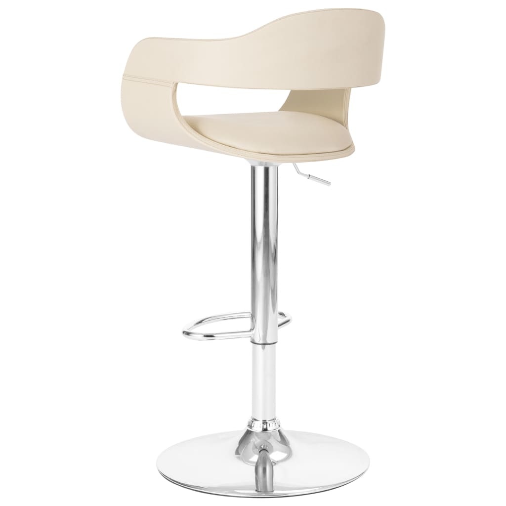 VidaXL Barstoel kunstleer wit