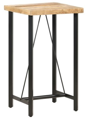 VidaXL Bartafel 60x60x107 cm ruw mangohout