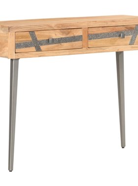 VidaXL Wandtafel 90x30x75 cm massief acaciahout