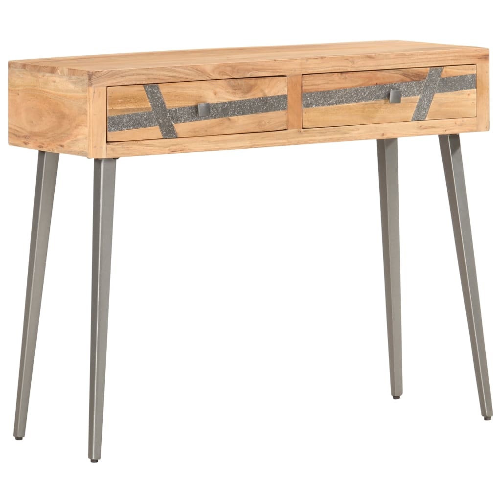 VidaXL Wandtafel 90x30x75 cm massief acaciahout