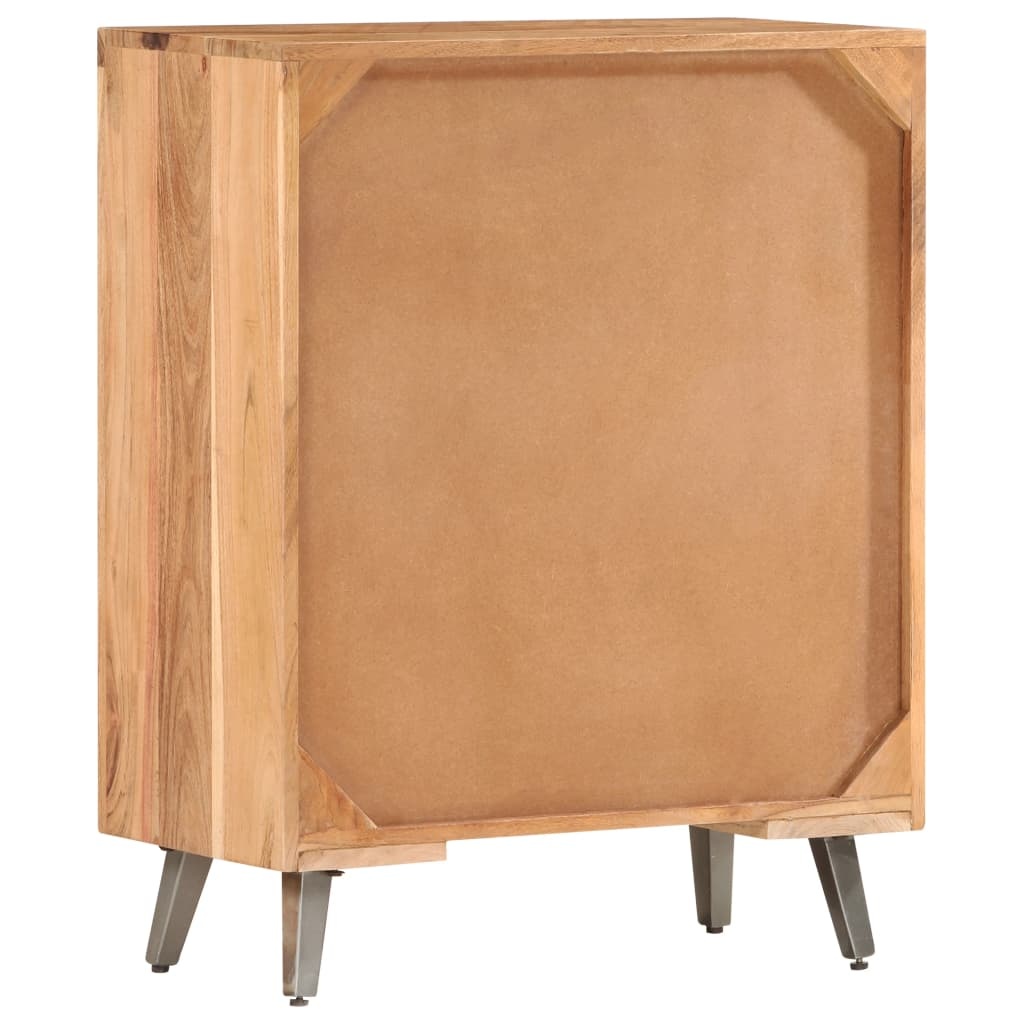 VidaXL Dressoir 60x30x75 cm massief acaciahout