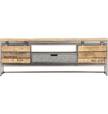 vidaXL Tv-meubel 120x30x40 cm massief mangohout