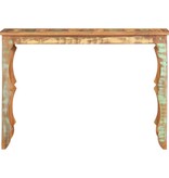VidaXL Wandtafel 110x40x76 cm massief gerecycled hout