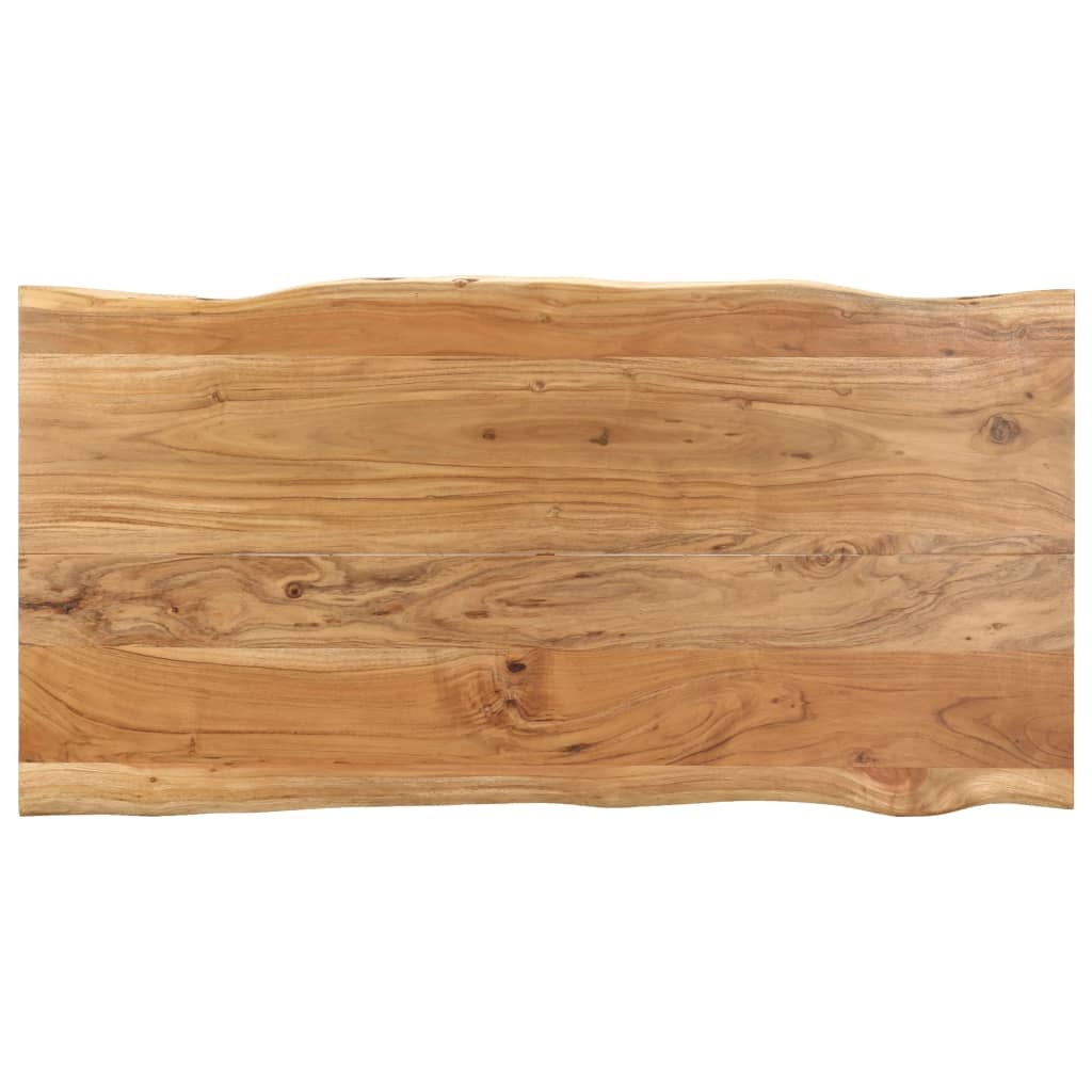 VidaXL Eettafel 160x80x76 cm massief acaciahout