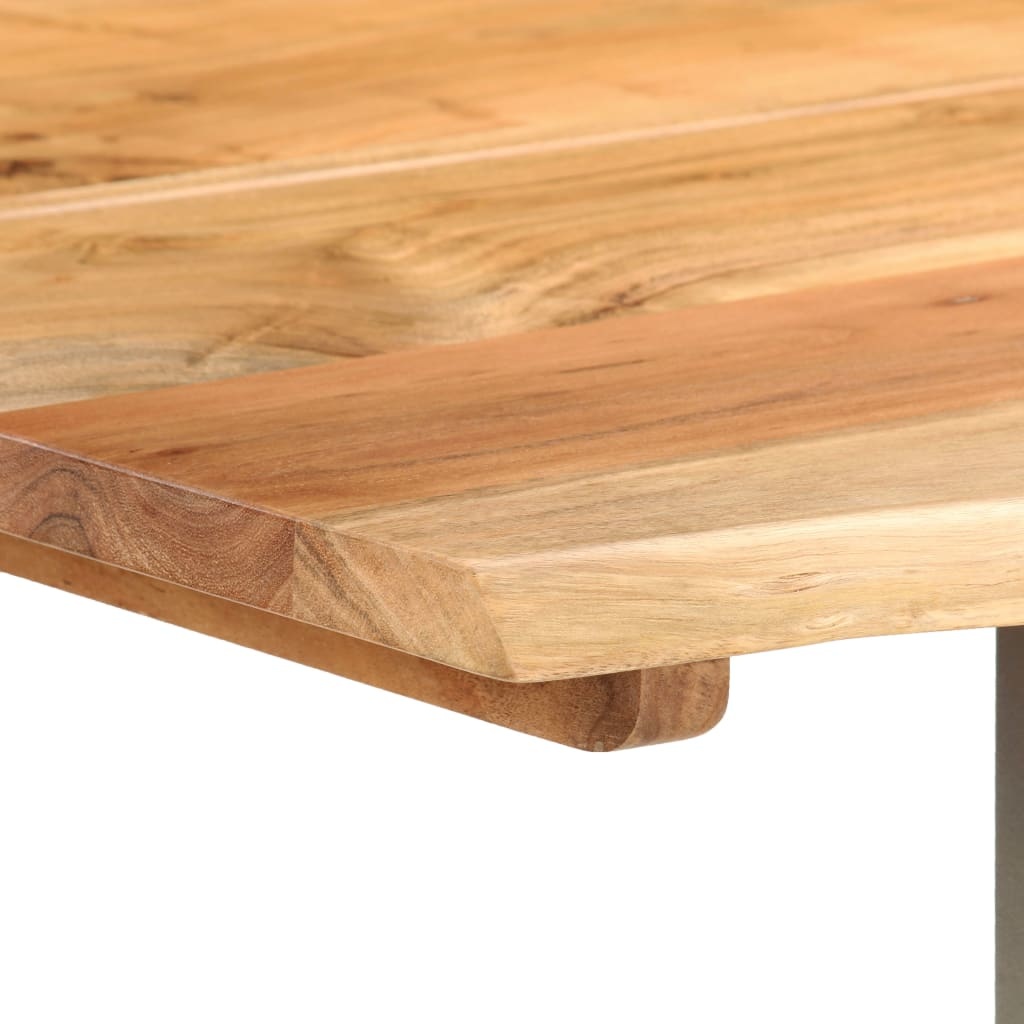 VidaXL Eettafel 160x80x76 cm massief acaciahout