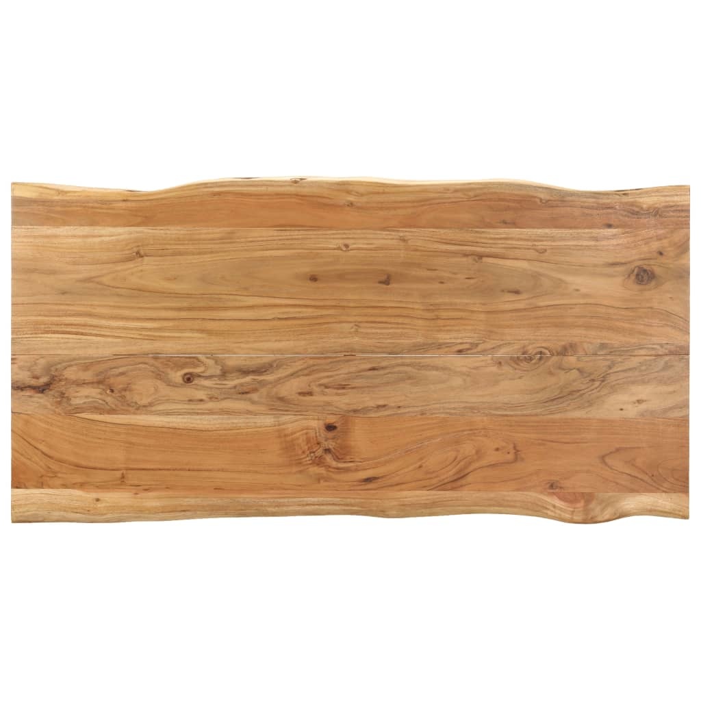 VidaXL Eettafel 140x70x76 cm massief acaciahout