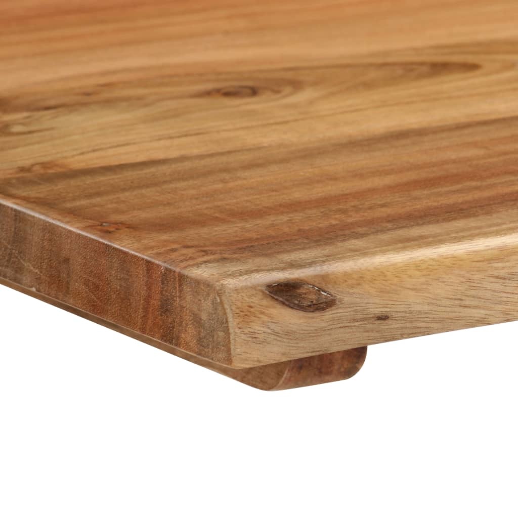 VidaXL Eettafel 160x80x76 cm massief acaciahout