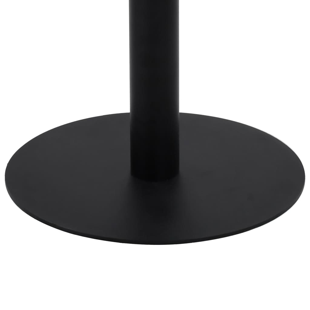 VidaXL Bistrotafel 80 cm MDF donkerbruin