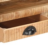 vidaXL Tv-meubel 150x30x37 cm massief mangohout